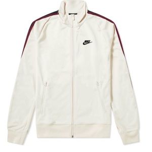 Nike 98 Tribute Jacket In Beige - Large